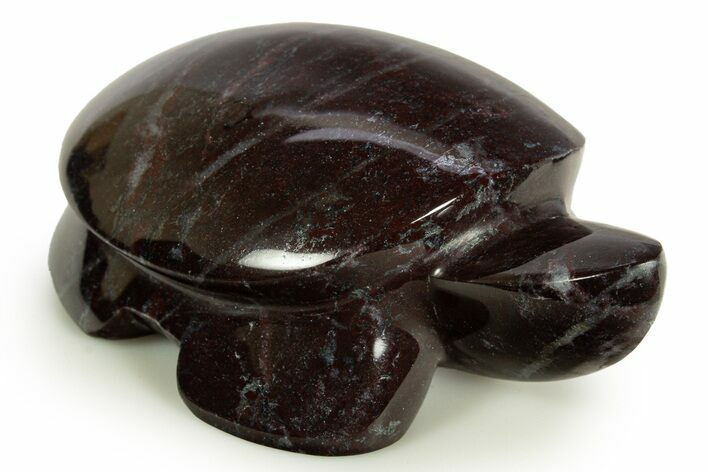 Carved Purple Japser Turtle - California #344928